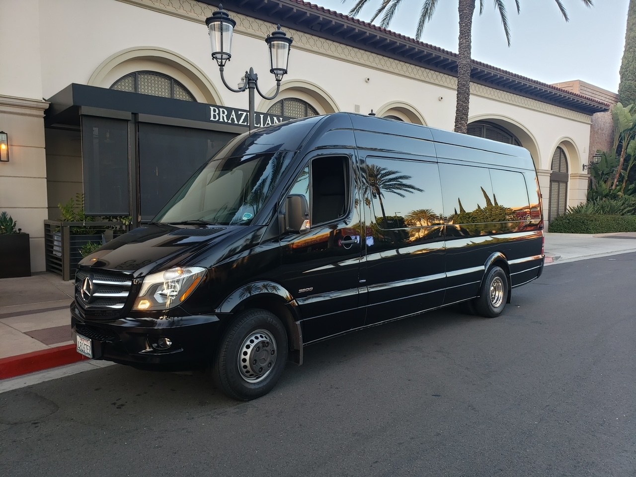 Mercedes Sprinter Limo Bus Exterior
