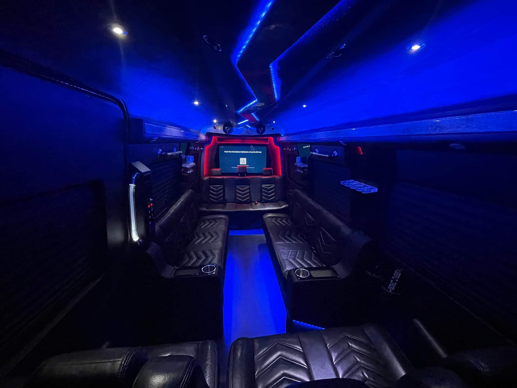 Mercedes Sprinter Limo Bus Interior