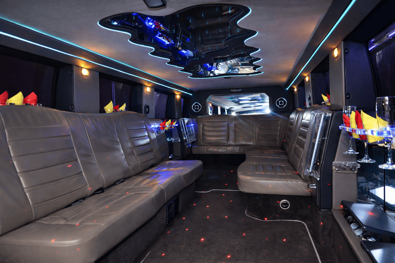 Hummer Limo Interior