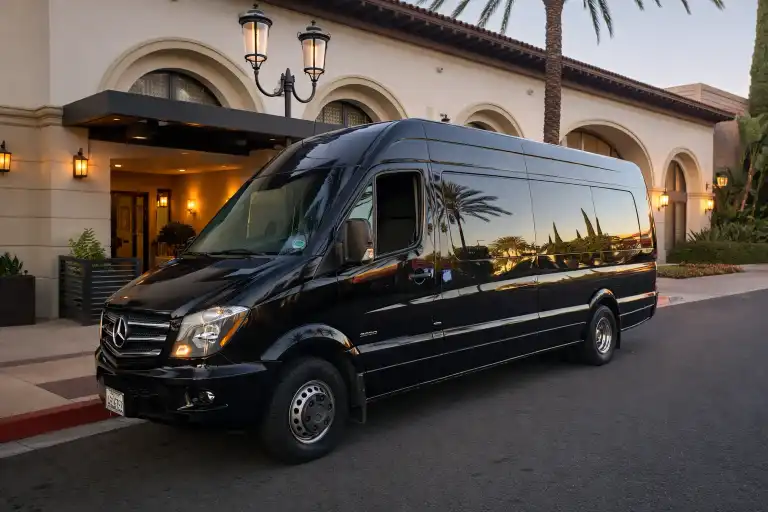 Mercedes Sprinter Limo Bus Exterior